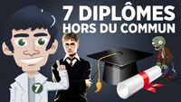 7 diplômes hors du commun