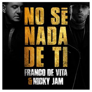 No sé nada de ti (Single)