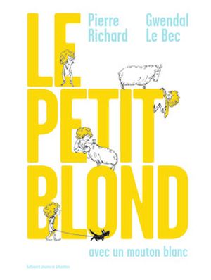 Le Petit Blond avec un mouton blanc