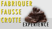 Expérience - Fabriquer une fausse crotte !