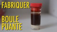 Expérience Fabriquer une boule puante