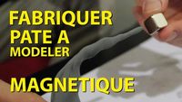 Expérience - Fabriquer Pate à modeler Magnétique