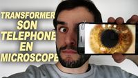 TRANSFORMER SON TÉLÉPHONE EN MICROSCOPE ! Expérience