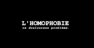 L'Homophobie, ce douloureux problème