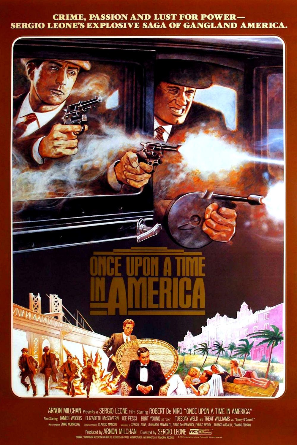 Il était Une Fois En Amérique Distribution Affiches, posters et images de Il était une fois en Amérique (1984)