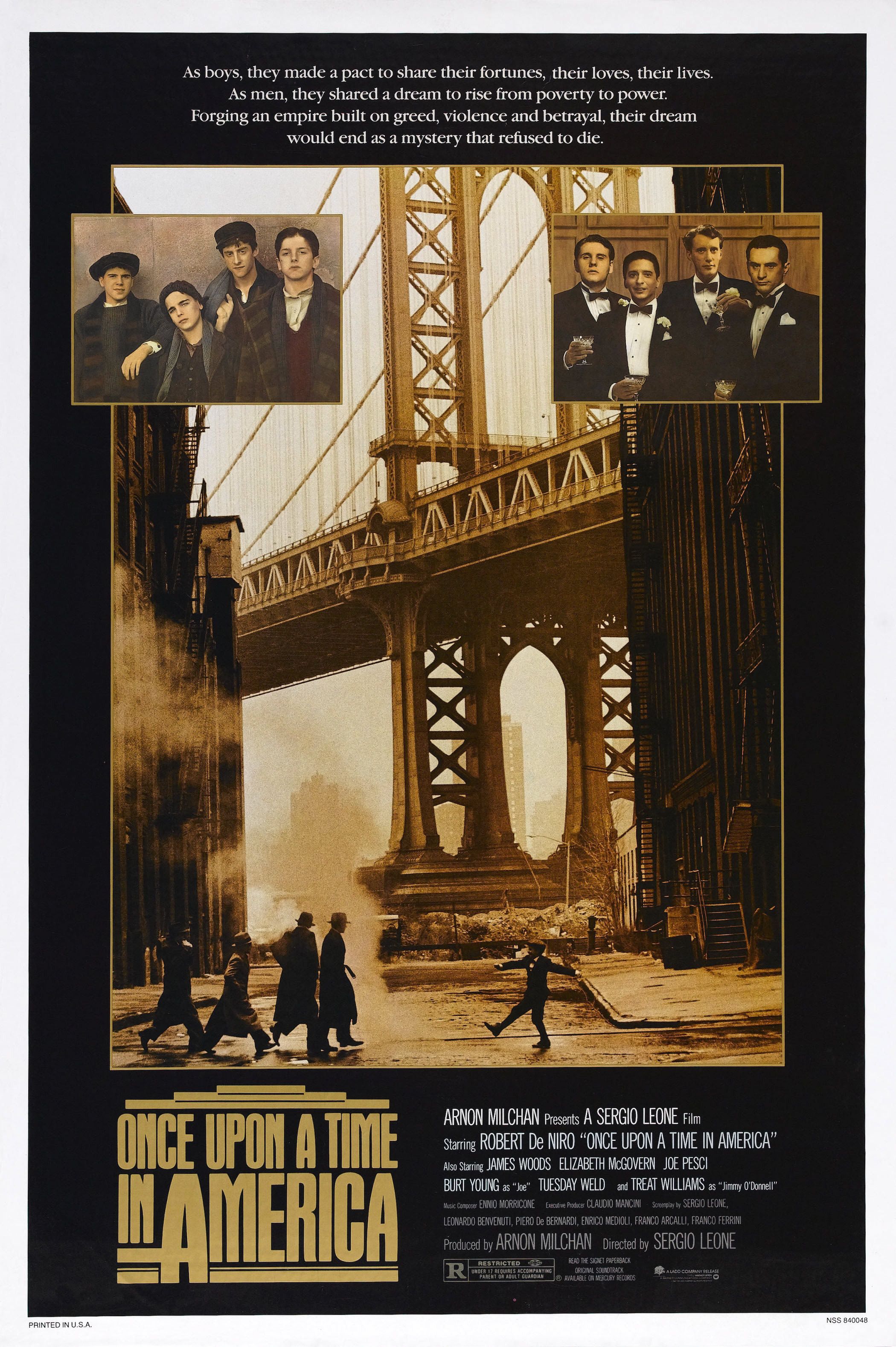 Il était Une Fois En Amérique Version Longue Affiches, posters et images de Il était une fois en Amérique (1984)