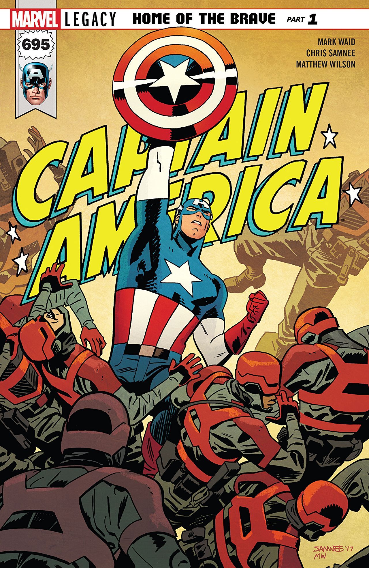 Captain America (2017 - 2018) - Chris Samnee et Mark Waid