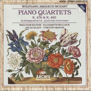 Piano Quartet in G minor, K. 478: I. Allegro