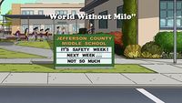 World Without Milo