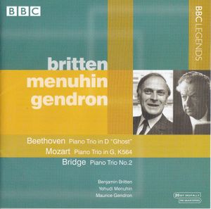 Beethoven: Piano Trio in D “Ghost” / Mozart: Piano Trio in G, K. 564 / Bridge: Piano Trio no. 2