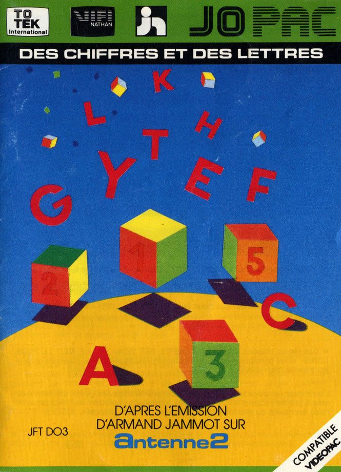 Jeu De Société Des Chiffres Et Des Lettres - Nathan - Édition 1984 Vintage