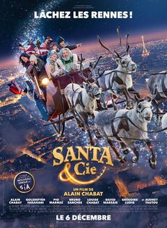 Affiche Santa & Cie
