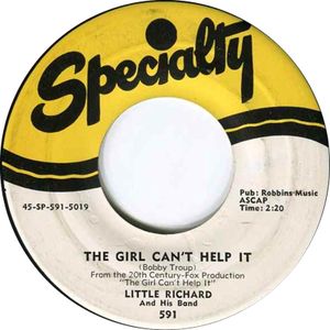 The Girl Can't Help It / All Around the World (Single)