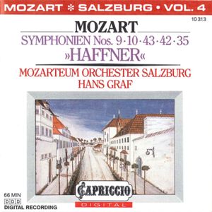 Salzburg, Vol. 4: Symphonien nos. 9 / 10 / 43 / 42 / 35 »Haffner«