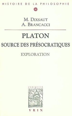 Platon : Source des présocratiques