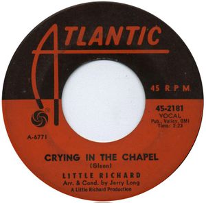 Crying in the Chapel / Hole in the Wall (Single)