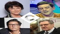 Avec Anny Duperey, Christian Quesada, Yvan Attal et Daniel Auteuil