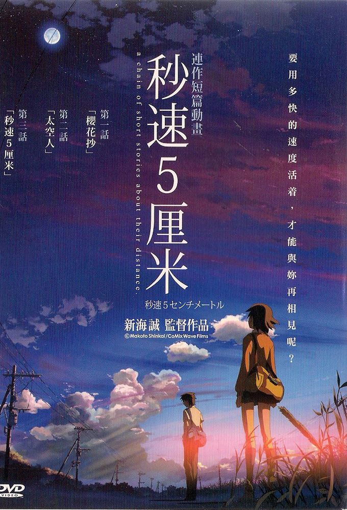 5 Centimeters Per Second S rie 2007 SensCritique