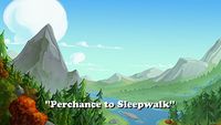 Perchance to Sleepwalk