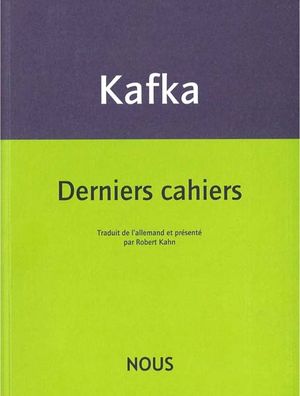 Derniers cahiers