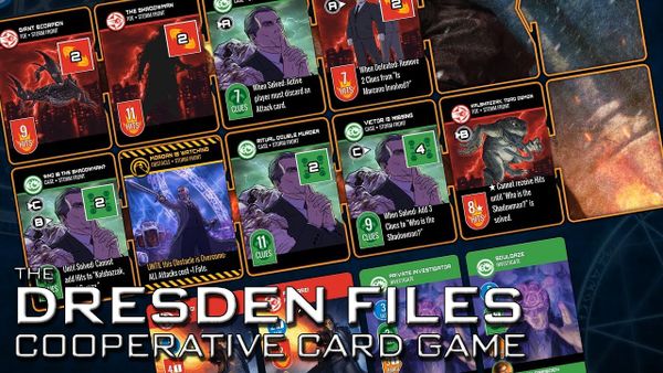 Dresden Files Cooperative Card Game