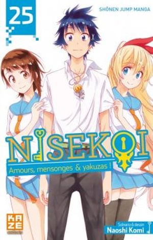 Nisekoi - Amours, mensonges et Yakuzas! tome 25