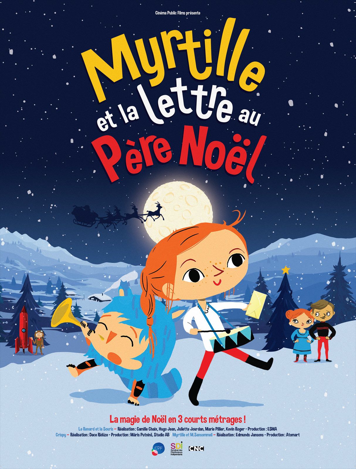 myrtille et la lettre au pere noel