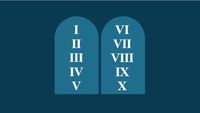 The Ten Commandments