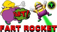 Fart Rocket Physics with the Wario Waft