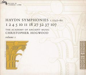Symphonies, Volume 1: 1 2 4 5 10 11 18 27 32 37 107