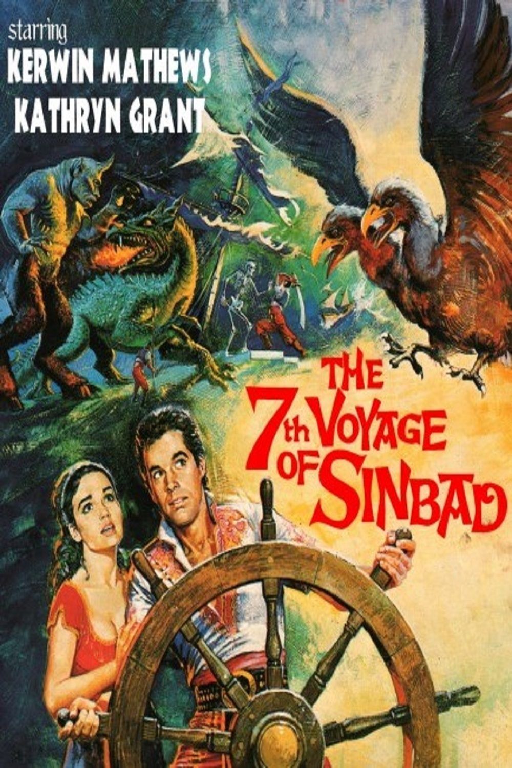 Affiches, posters et images de Le Septième Voyage de Sinbad (1958)