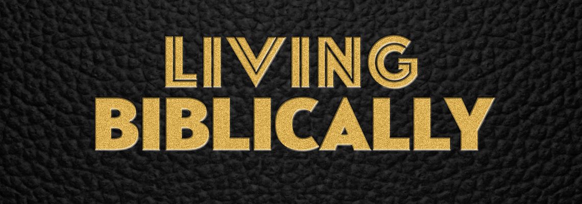 Cover Living Biblically