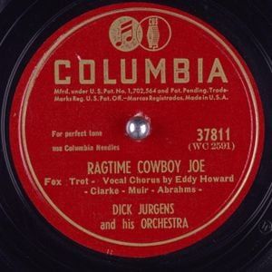 Ragtime Cowboy Joe / Elmer's Tune (Single)