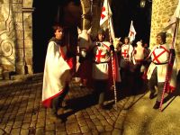 Les Templiers partent en Croisade