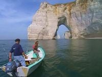 Étretat : Les Sorciers attaquent la falaise