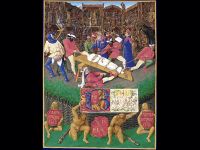 "Le martyre de Sainte Apolline" de Jean Fouquet (1450)