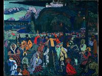 "La vie mélangée" de Vassily Kandinsky (1907)