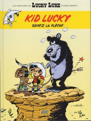 Suivez la flèche - Les Aventures de Kid Lucky d'après Morris, tome 4