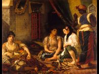 "Femmes d'Alger et leur appartement" d'Eugène Delacroix (1834)