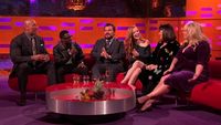Jessica Chastain, Dawn French, Rebel Wilson, Dwayne Johnson, Kevin Hart, Jack Black, Noel Gallagher
