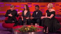 Daisy Ridley, John Boyega, Gwendoline Christie, Mark Hamill, Sam Smith