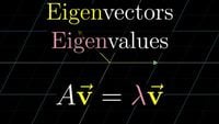 Essence of linear algebra - Ch10 - Eigenvectors and eigenvalues