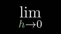 Essence of calculus - Ch07 - Limits