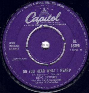 Do You Hear What I Hear? (Single)