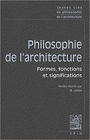Philosophie de l'architecture