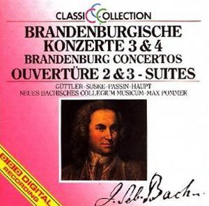 Brandenburgische Konzerte 3 & 4 / Overtüre 2 & 3