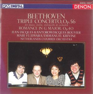 Triple Concerto op. 56 / Romance in G major op. 40