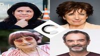 Avec Roselyne Bachelot, Raquel Garrido, Agnès Varda et Bruno Solo