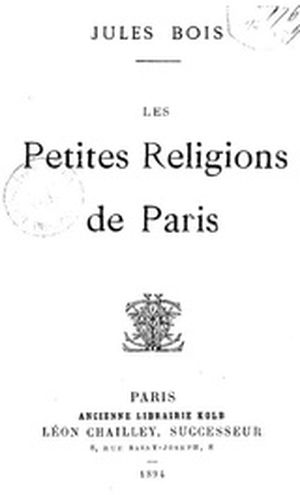 Les Petites Religions de Paris