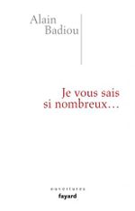 Couverture Je vous sais si nombreux Couverture Je vous sais si nombreux